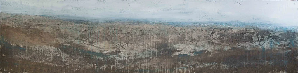 Vue abstraite sur la montagne