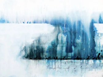 Bleu arctique fluide