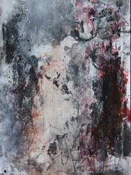 Rouge abstrait granuleux