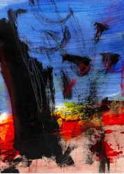 Expression abstraite éclatante