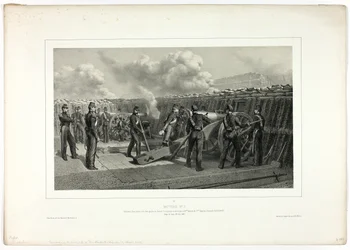 Batterie no.9, de Souvenirs d’Italie : Expédition de Rome