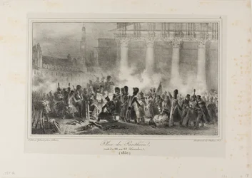 Place du Panthéon, nuit du 22 au 23 décembre 1830