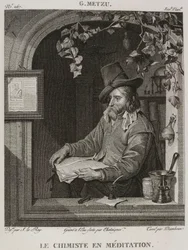 Denis-Sébastien Leroy, Chataigner et Dambrun - Le Chimiste en méditation, d