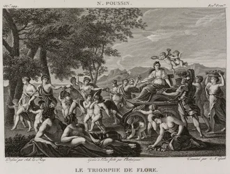 Denis-Sébastien Leroy, Chataigner et Niquet - Le Triomphe de Flore, d