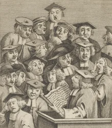 Érudits à une Conférence, ca. 1800
