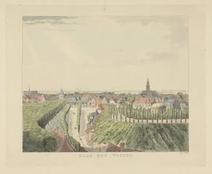 Nimègue, vue depuis la Belvédère vers l