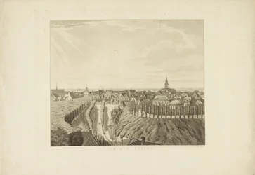 Nimègue, vue depuis la Belvédère vers l
