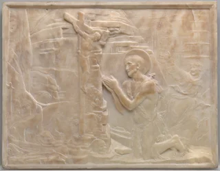Saint Jérôme dans le désert, vers 1461