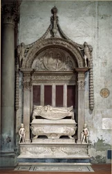 Tombe de Carlo Marsuppini (1399-1453), Chancelier de la République florentine