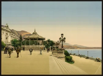 Terrasse du casino, Monte Carlo, Riviera, Monaco