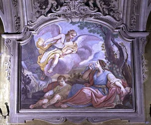 Agar et Ismaël dans le désert, du réfectoire