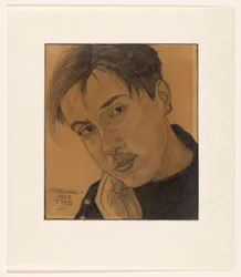 Autoportrait (avec main)