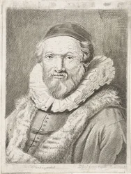 Portrait de Johannes Wtenbogaert (Wtenbogardus)