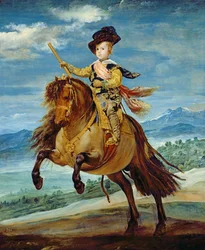 Prince Balthasar Carlos à cheval, vers 1635-36