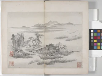 Album de peintures de paysages
