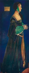 Une femme du temps de Henri VIII, 1907