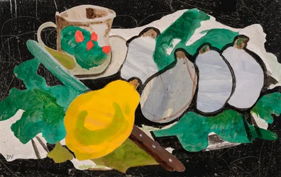 Hommage à Braque (collage)