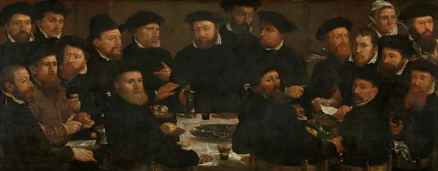 Banquet de dix-huit gardes de l