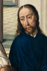 Église paroissiale. La Cène. Dirk Bouts. 1464-1468. (détail)