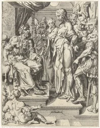Christ devant Hérode