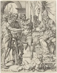 Christ devant le grand prêtre Anne (La chute et la rédemption de l