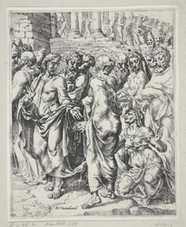 Le Christ et la femme guérie de l