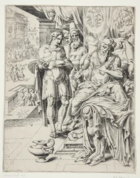 Joseph interprétant les rêves du Pharaon