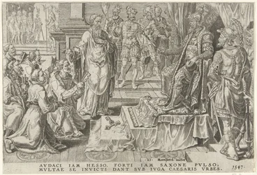 Soumission de six villes allemandes, 1547
