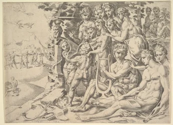 Apollon et les Muses