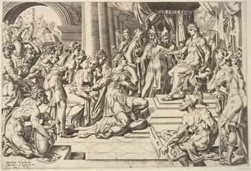 Salomon et la Reine de Saba, 1549