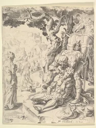 La parabole du bon Samaritain, 1549
