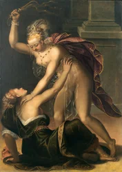La Vérité punissant le Mensonge