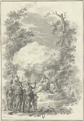 Allégorie sur la mort de Joan Derk van der Capellen tot den Pol, 1784