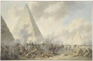 La bataille des Pyramides, 21 juillet 1798