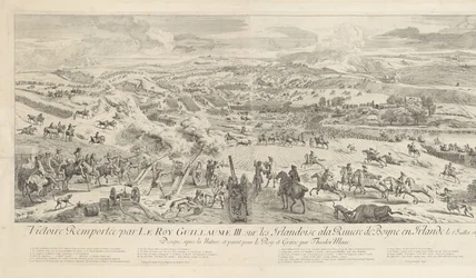 Bataille de Drogheda sur la Boyne, 1er juillet 1690