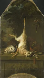 Nature morte au lièvre et à la perdrix morts
