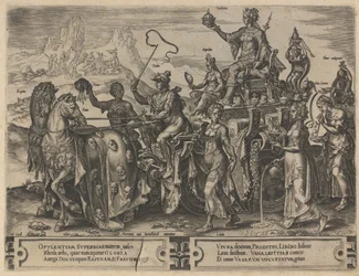 Le Triomphe des richesses, 1564
