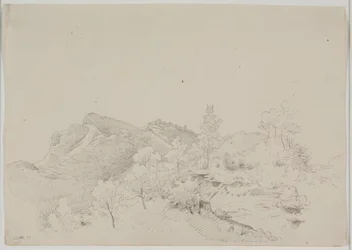 Vue vers Civitella