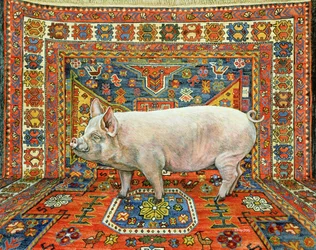 Tapis Singleton Cochon