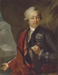 Portrait du comte Ivan Ivanovich Shuvalov