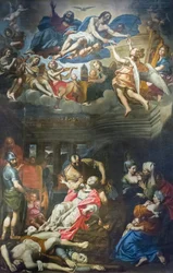 Le martyre de Sainte Agnès