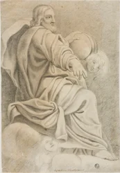 Christ assis