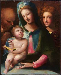 Beccafumi - Sainte Famille, 1540-1549