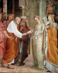 Les Noces de la Vierge (détail)