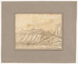 Vue de Solfatara di Pozzuoli, Naples