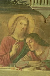 Tête du Christ, de la Cène, 1480