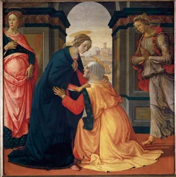 La visitation entre Marie-Jacobie et Marie-Salome …