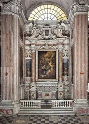 Annonciation, autel, sixième chapelle, c.1679