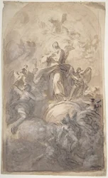 La Vierge Immaculée dans la Gloire