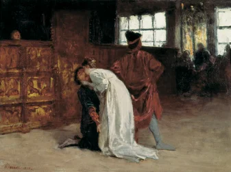 « Le Baiser », 1868, Naples, musée national de Capodimonte